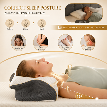 Deep Sleep Ergonomic Neck Pillow